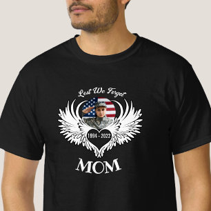 Camiseta Personalizado en la memoria amorosa de la veterana