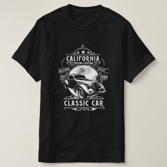 Camiseta Personalizado especial Clásico de California (Diseño del anverso)