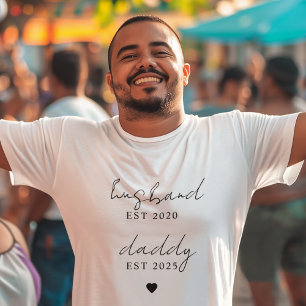 Camiseta Personalizado Esposo y papi regalo del año EST