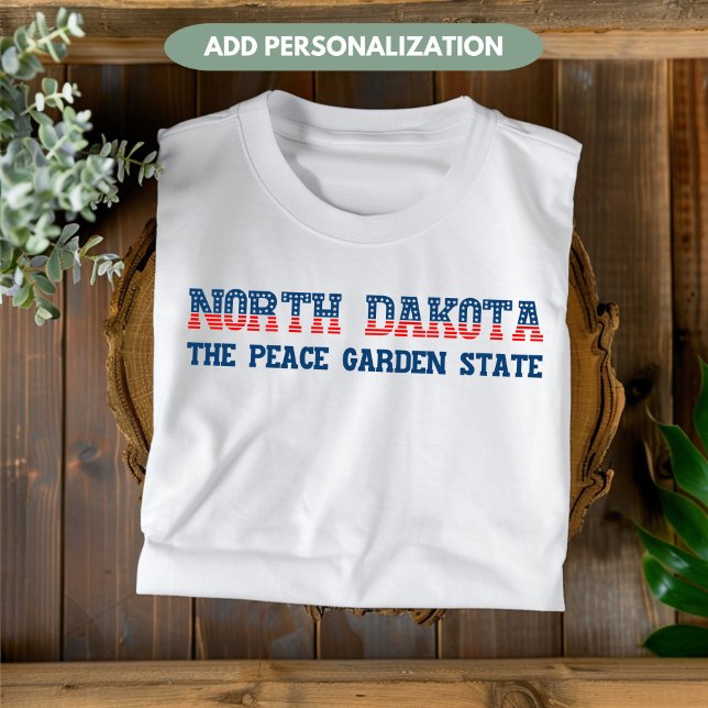 Camiseta Personalizado Estatal del Jardín de la Paz Patriót (Subido por el creador)