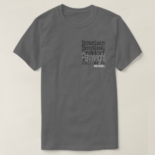 Camiseta Personalizado Extraordinario de derechos de reprod