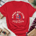 Camiseta Personalizado Familia Amigos Grupo Ski Trip Patina<br><div class="desc">Crea recuerdos duraderos con nuestra camiseta de viaje en esquí personalizado para familias, amigos o grupos. Esta camiseta de la familia Personalizado para esquiar es perfecta para celebrar su aventura de nieve. Personalice con su nombre de familia o detalles de viaje en grupo para hacerlo único suyo. Ideal para los...</div>