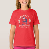 Personalizado Familia Amigos Grupo Ski Trip Snowbo