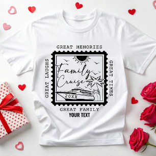 Camiseta Personalizado Family Cruise 2025 Vacation Cruise S