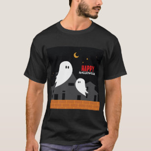 Camiseta Personalizado fantasmal de Halloween