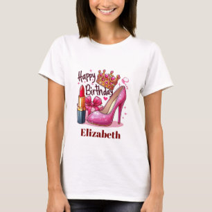 Camiseta Personalizado Feliz cumpleaños Regalos