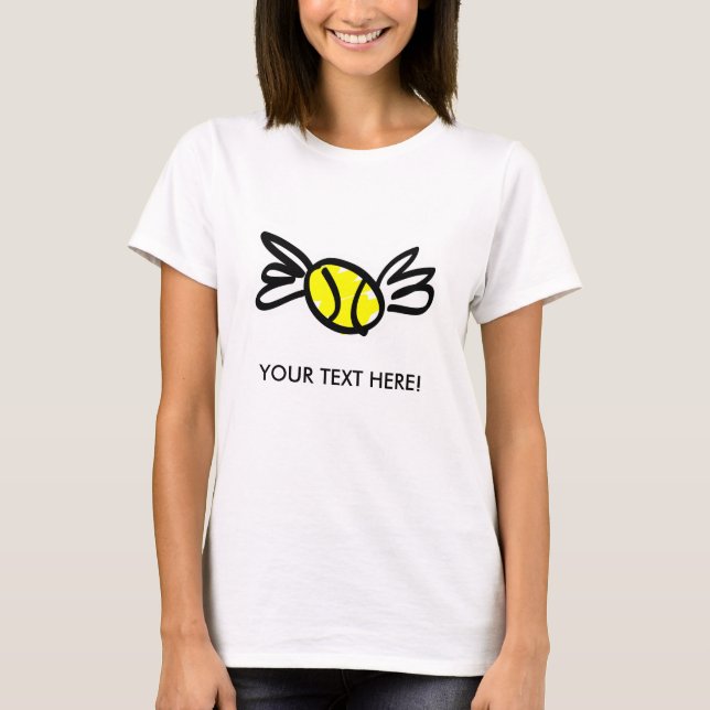 Camiseta Personalizado femenino de tenis Spaghetti (Anverso)