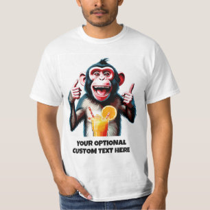 Camiseta Personalizado Fiesta de texto Animal