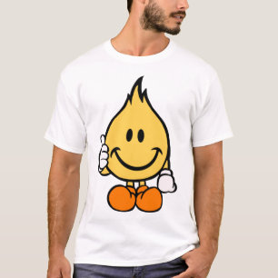 Camiseta Personalizado Flamme de patineta