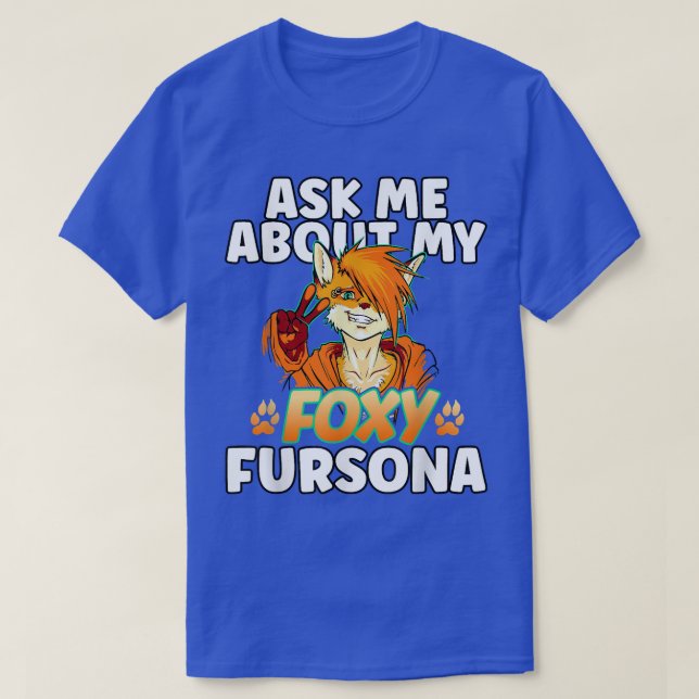Camiseta Personalizado Fo Con Muerte Cuta Fersona Fursuit F (Diseño del anverso)