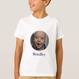 Camiseta Personalizado foto de bebé personalizada