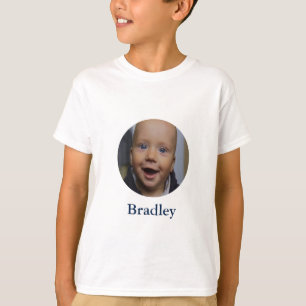 Camiseta Personalizado foto de bebé personalizada
