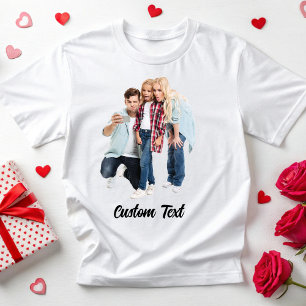 Camiseta Personalizado Foto Familia Imagen de Cumpleaños Ha
