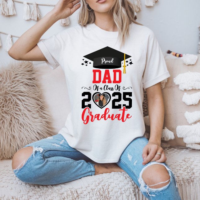 Camiseta Personalizado Foto Orgulloso Graduado Familia Rega (Subido por el creador)