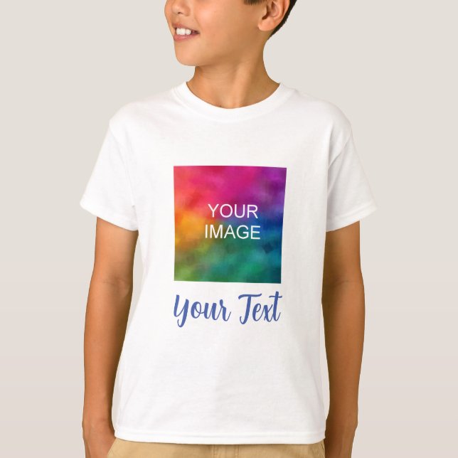 Camiseta Personalizado Foto Texto Niños Niños Niños Secuenc (Anverso)