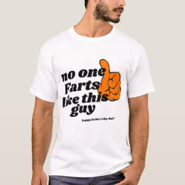 Camiseta Personalizado Funny Fart Dad Diseño Camisa, Día de