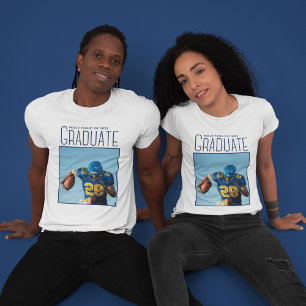 Camiseta Personalizado Futbolista, alumno/a de graduación d