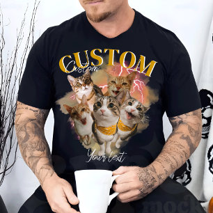 Camiseta Personalizado Girlfriend Face Bootleg Rap