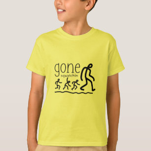 Camiseta Personalizado Gone Squatchin