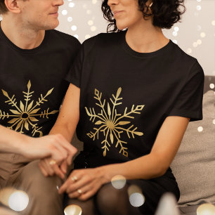 Camiseta Personalizado graciosa pareja Navidades feas