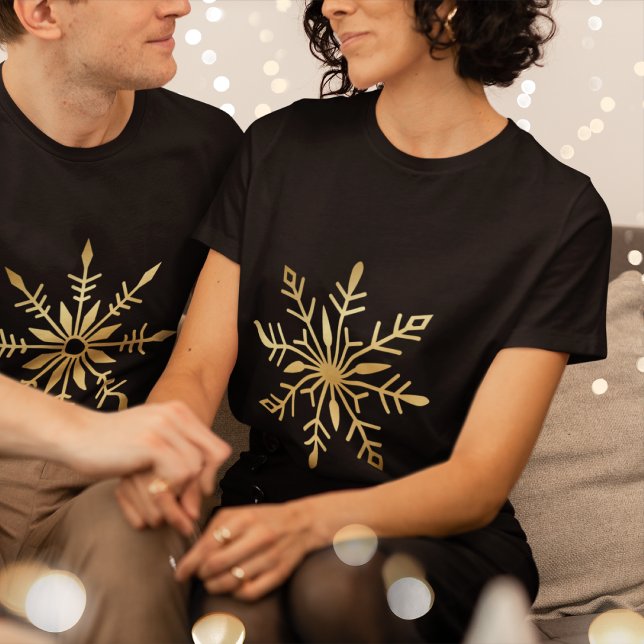 Camiseta Personalizado graciosa pareja Navidades feas (Subido por el creador)