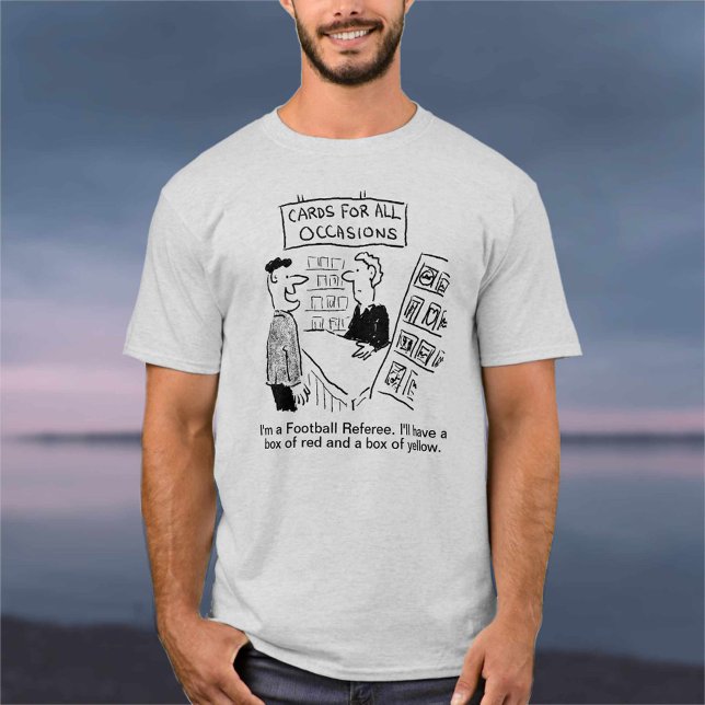 Camiseta Personalizado gracioso de un árbitro de fútbol. (Subido por el creador)
