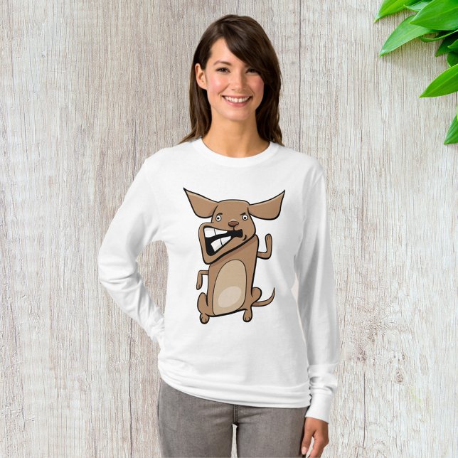 Camiseta Personalizado gracioso Perro loco Mascota gracioso (Subido por el creador)