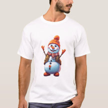 Personalizado gracioso Snowman