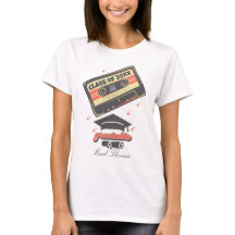 Personalizado graduado de música de cassette vinta