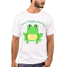 Personalizado Green Frog Cute