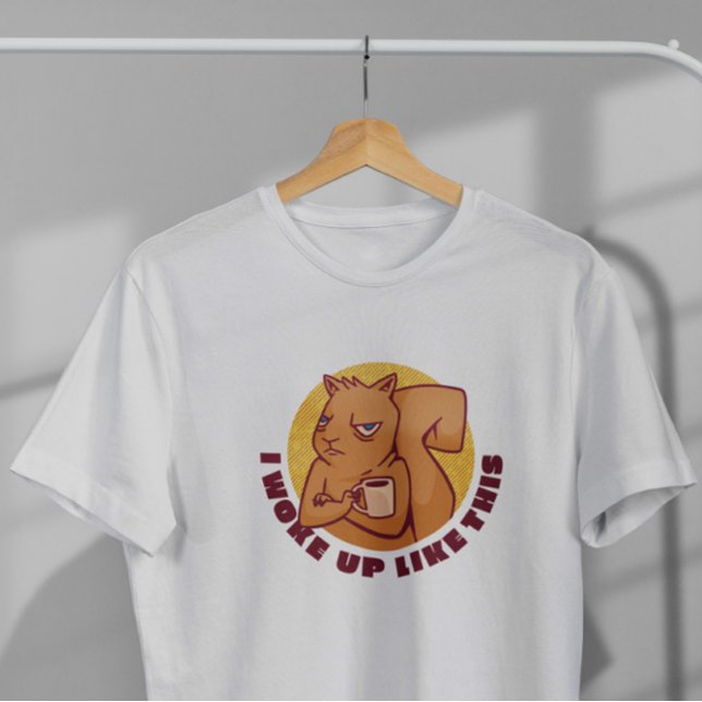 Camiseta Personalizado Grumpy Squirrel (Subido por el creador)