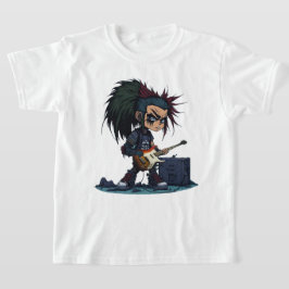 Camiseta Personalizado Grunge Punk Rock Y Roll Guitar Amp G