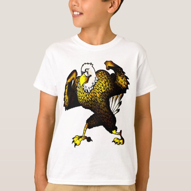 Camiseta Personalizado Guay con aspecto de águila (Anverso)