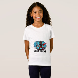 Camiseta Personalizado guerrero de Ninja