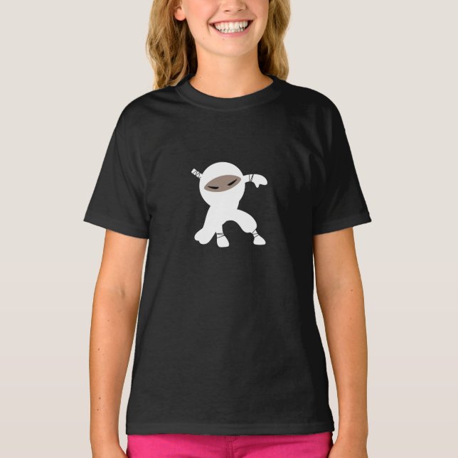 Camiseta Personalizado guerrero de Ninja (Anverso)