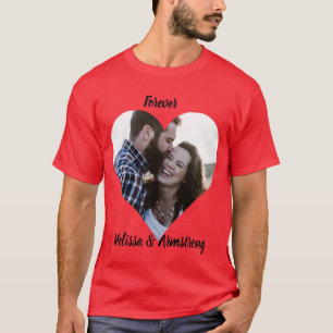 Camiseta personalizado haciendo coincidir a los amantes del
