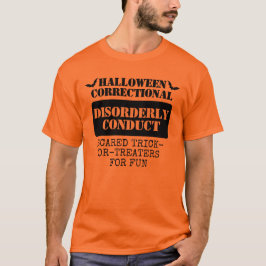 Camiseta Personalizado Halloween Grupo de Prisioneros Corre