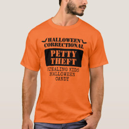 Camiseta Personalizado Halloween Grupo de Prisioneros Corre