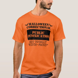 Camiseta Personalizado Halloween Grupo de Prisioneros Corre