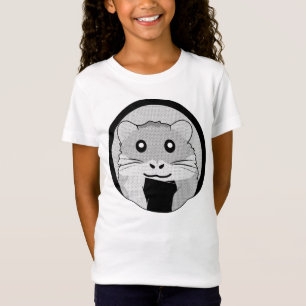 Camiseta Personalizado Hamster Scarfed Joy