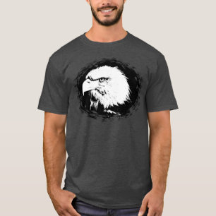 Camiseta Personalizado Heather Heather Eagle elegante moder