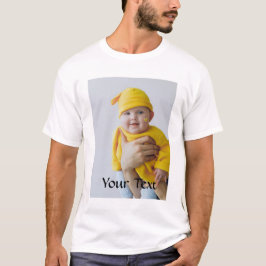 Camiseta Personalizado hecho - Agregar foto y texto