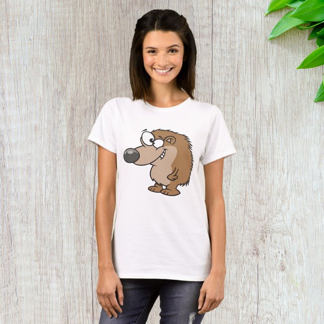 Camiseta Personalizado Hedgehog Brown Animal T-Shirt (Subido por el creador)