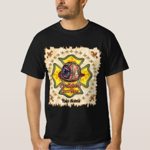 Camiseta Personalizado hermano de bomberos