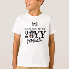 Camiseta Personalizado Hermano Orgulloso Moderno del Gradua