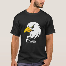 Camiseta Personalizado Inspirador de cabeza de águila de vi
