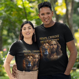 Camiseta personalizado Jesucristo El León De Judá