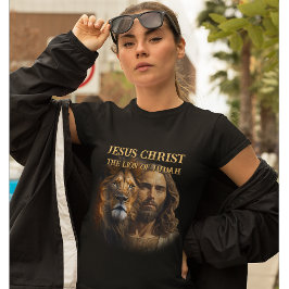Camiseta personalizado Jesucristo El León De Judá