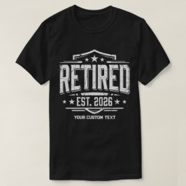 Camiseta Personalizado Jubilado EST 2026