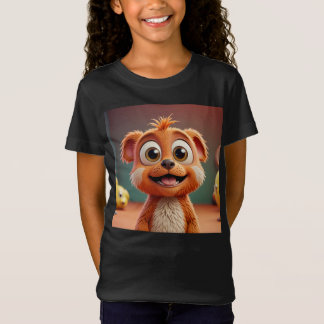Camiseta Personalizado juguetón animal para Chicas - Brilla